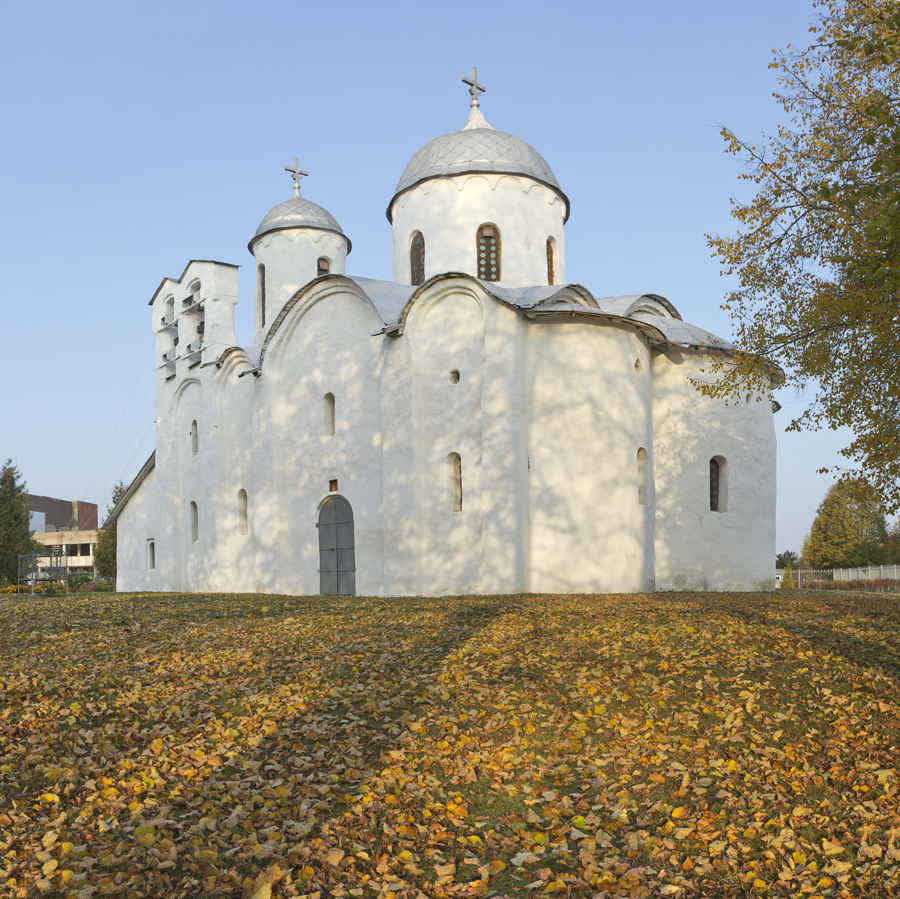 Церкви новгорода 12 век. Храм в Пскове 12 века.